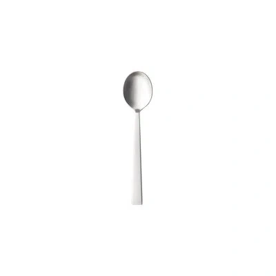 Costa Nova Sen Flatware 5 Pieces In Brushed Silver