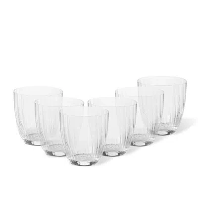 Costa Nova Set 6 Tumblers In Clear