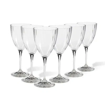 Costa Nova Set 6 Wine Glasses In Clear