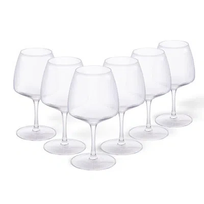 Costa Nova Set/6 Chardonay White Glasses In Clear