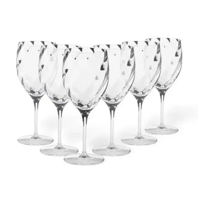 Costa Nova Set/6 Flutes In Clear