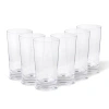 Costa Nova Set/6 Highballs In Clear
