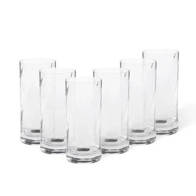 Costa Nova Set/6 Highballs In Clear
