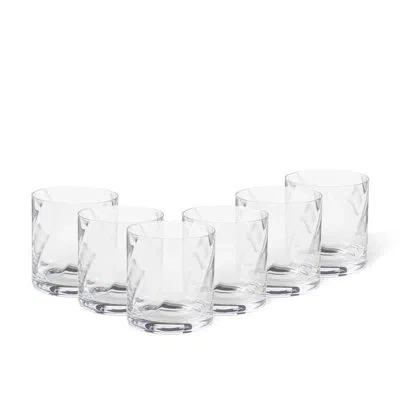 Costa Nova Set/6 Tumblers In Clear