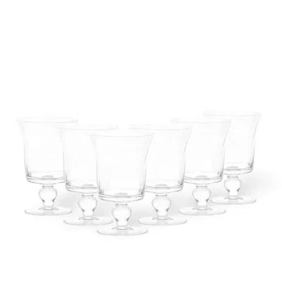 Costa Nova Set/6 Water Glasses In Clear