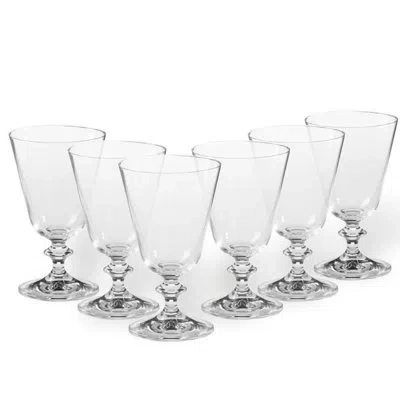 Costa Nova Set/6 Wine Glasses In Clear