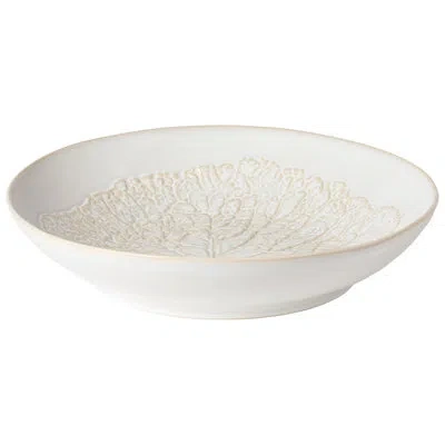 Costa Nova Silvina Serving Bowl In Fennel White