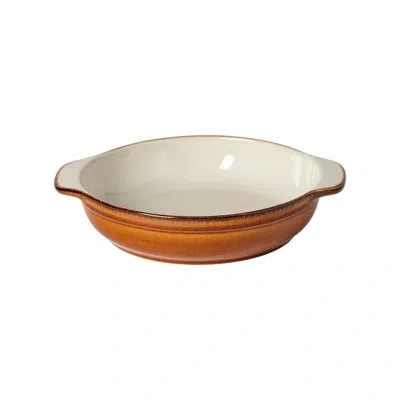 Costa Nova Soup/pasta Plate In Cream,caramel