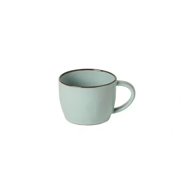 Costa Nova Stacked Organic Stoneware Coffee Mug In Light Blue