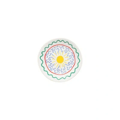 Costa Nova Summer Bliss 6.38'' Stoneware Appetizer Plate , Set Of 6 In Sun