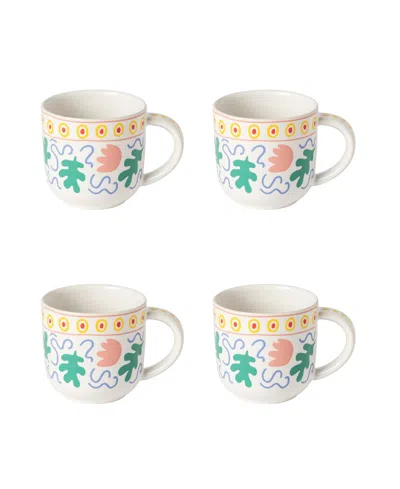 Costa Nova Summer Bliss Mugs, Set Of 4