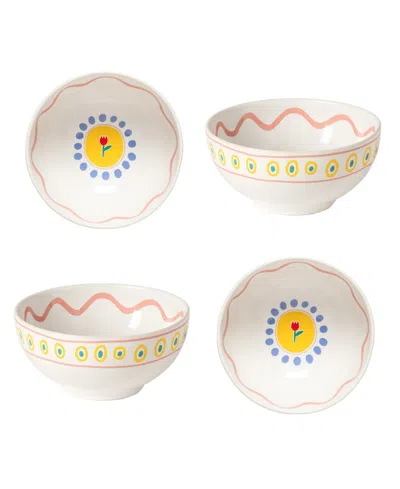 Costa Nova Summer Bliss Pasta Bowls, Set Of 4