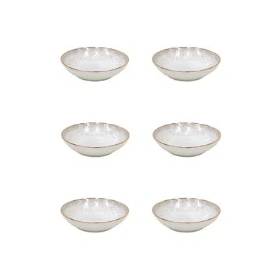 Costa Nova Taormina Pasta Dish In White;gold