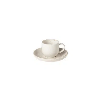 Costa Nova Vermont Stoneware Espresso Cup In Cream
