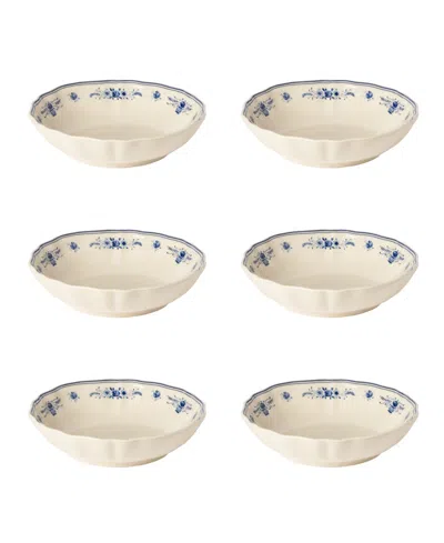 Costa Nova Vila Floral Pattern Pasta Bowls, Set Of 6 In Multi