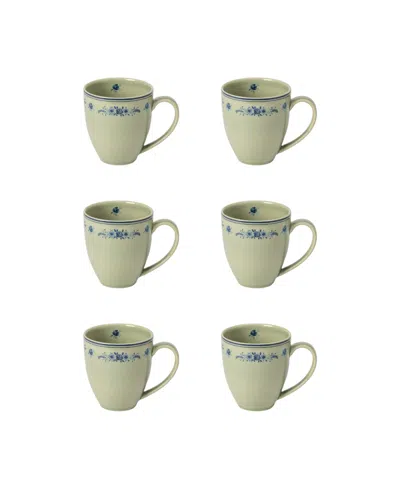Costa Nova Villa Floral Pattern Mugs, Set Of 6