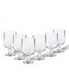 Costa Nova Water Glasses, Set Of 6 In Clear