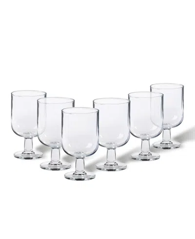 COSTA NOVA WATER GLASSES, SET OF 6