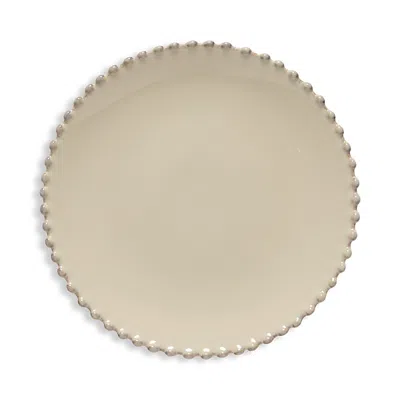 Costa Nova White Pearl Salad Plate In Brown