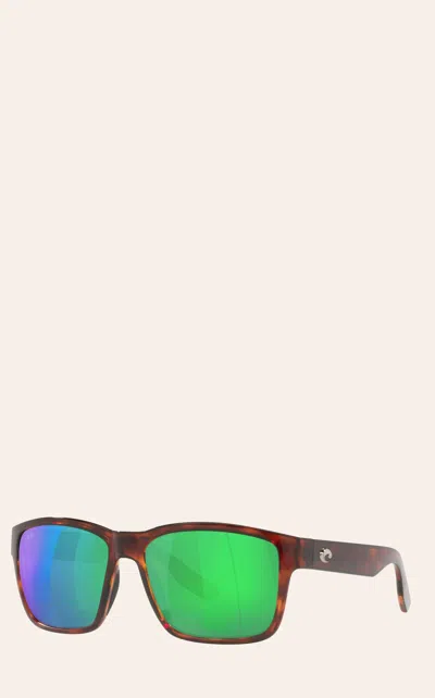 Costa Paunch Tortoise With Green Mirror Polarized Polycarbonate Lenses Sunglasses In Brown