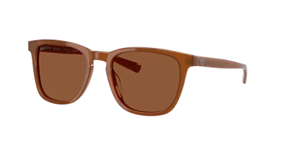 Costa Unisex Sunglass 6s2002 Sullivan In Brown