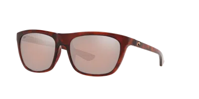 Costa Woman Sunglass 6s9005 Cheeca In Copper Silver Mirror