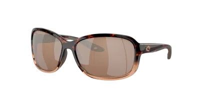 Costa Woman Sunglass 6s9114 Seadrift In Burgundy
