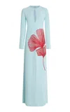 Costarellos Adeline Floral-print Maxi Dress In Multi
