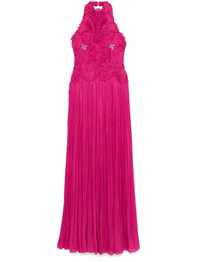 Costarellos Attina Maxi Dress In Pink