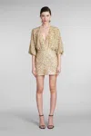 Costarellos Bruna In Beige Pvc In Beige
