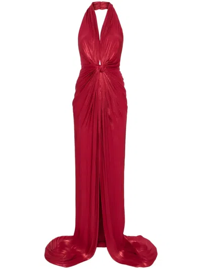 Costarellos Colette Maxi Dress In Red