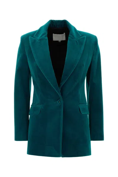 Costarellos Cotton Velvet Blazer For Women In Multi