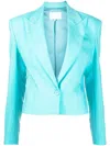 Costarellos Cropped-bluse In Blue