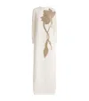 Costarellos Crystal-adorned Elea Gown In Ivory