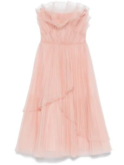 Costarellos Dorea Midi Dress In Multicolor