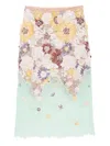 Costarellos Rada Skirt In Multicolor Rayon