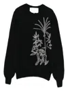 Costarellos Noemie Embellished Sweater In Black