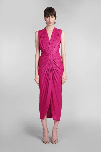Costarellos Franca Dress In Purple