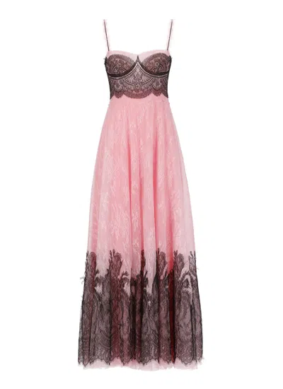 Costarellos Gallie Dress In Pink