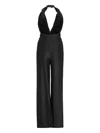 Costarellos Gathered Open-back Jumpsuit