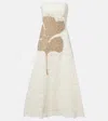 Costarellos Hallis Embellished Lace Cocktail Dress In White