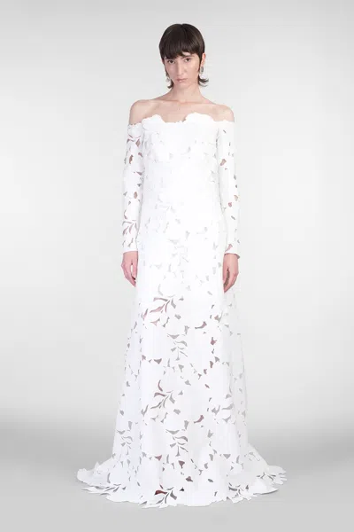 Costarellos Kasia In White Polyester