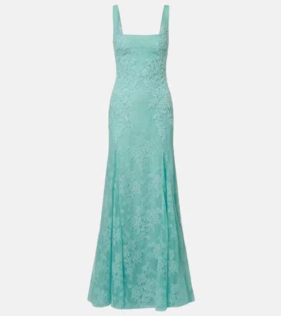 Costarellos Lace Gown In Multi
