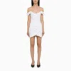 Costarellos Leanna Ecru Short Dress