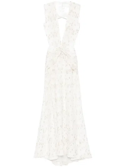 Costarellos Lucia Maxi Dress In White