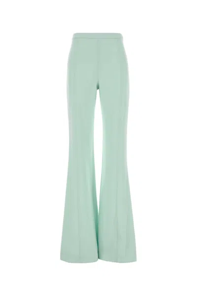 Costarellos Maree Crepe Tailoredwide-leg Trousers In Blue
