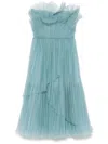 Costarellos Marinel Gown In 蓝色