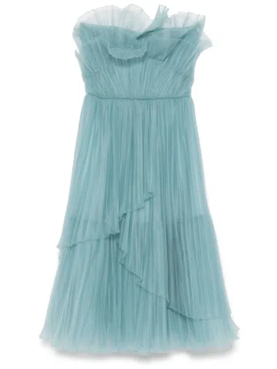 Costarellos Marinel Gown In Blue