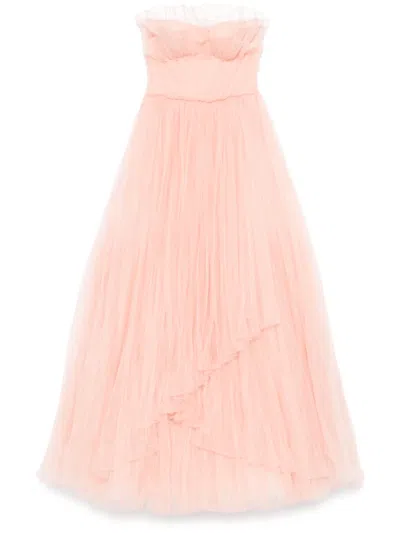 Costarellos Marinel Gown In Pink