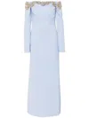 Costarellos Meline Abendkleid In Blau